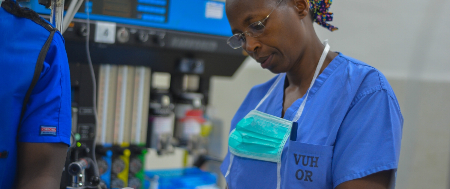 Picture of Mary serving a patient